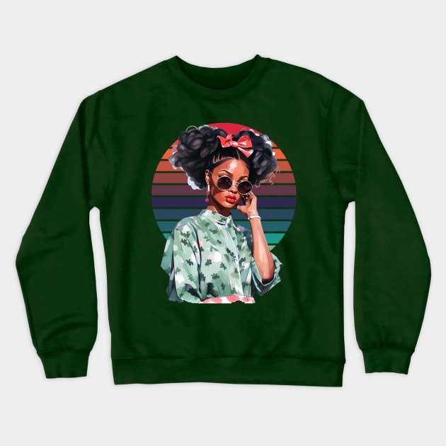 Beautiful Boss Girl #2 Crewneck Sweatshirt by TranquilAsana